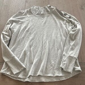 Cable and Gauge Long Sleeve Sweater